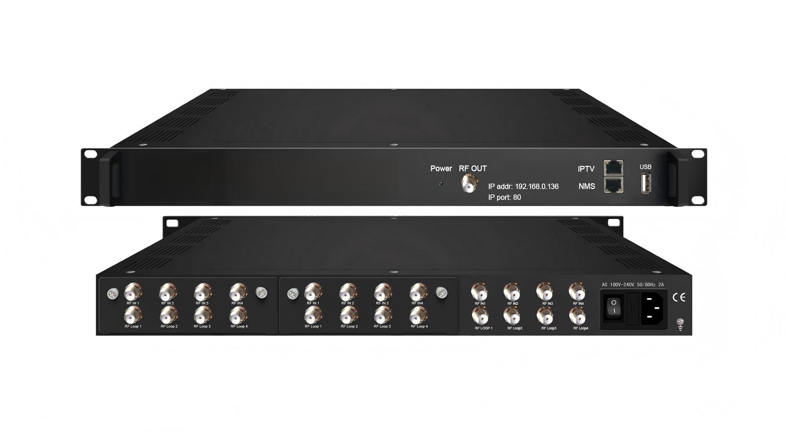 FU4459TS(FU4459CS) 4 in 1 DVB-T(DVB-C) Modulator